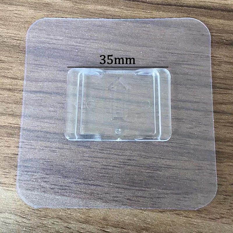 Transparent and traceless hook without punching holes