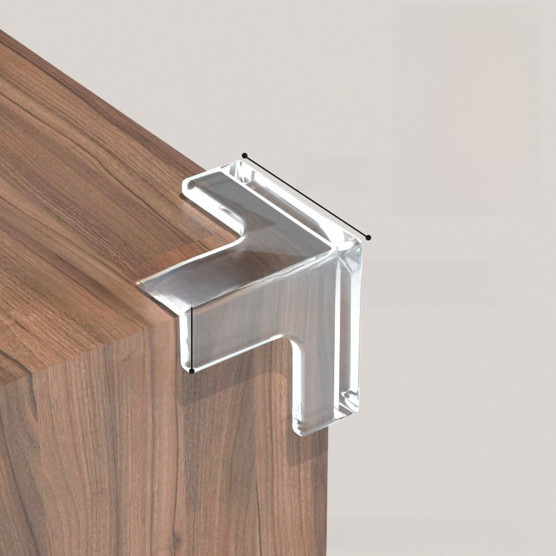 Transparent anti-collision stickers for children's corner table corners