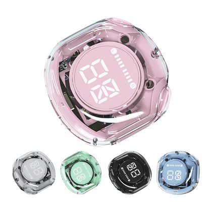 Transparent Bluetooth headphones