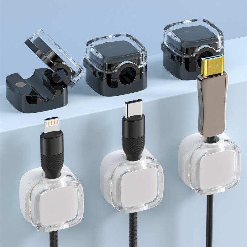 Transparent Cable Organizer