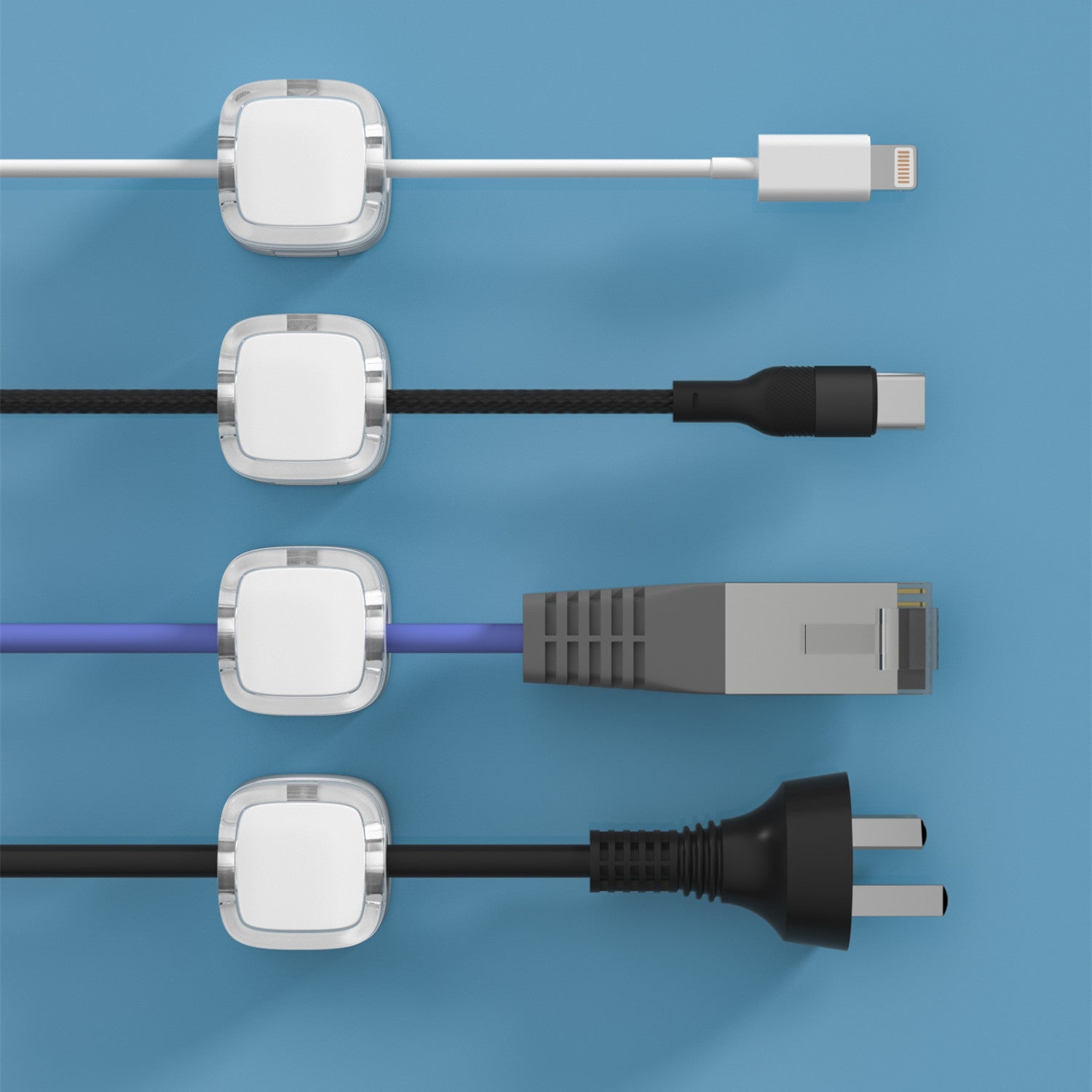 Transparent Cable Organizer