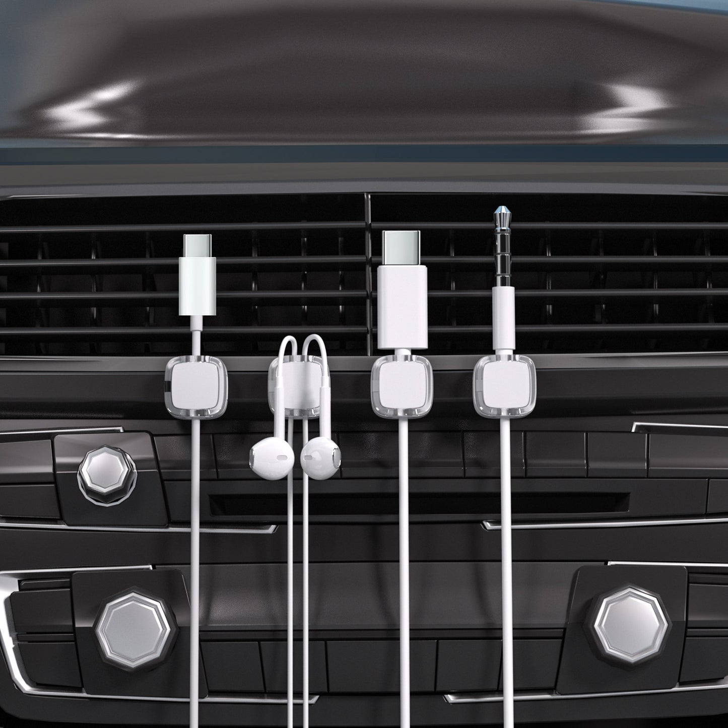 Transparent Cable Organizer