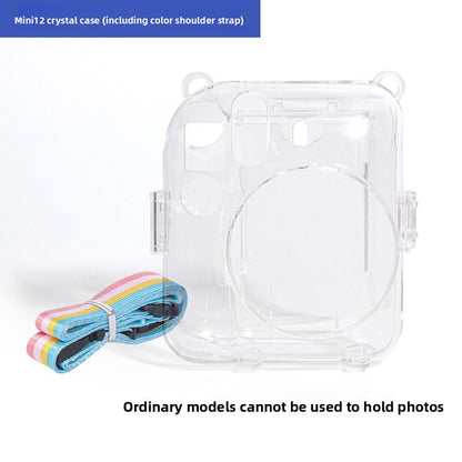 Transparent Camera Protective Case with Lanyard