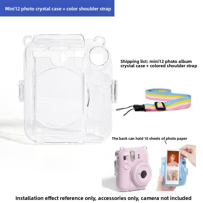Transparent Camera Protective Case with Lanyard