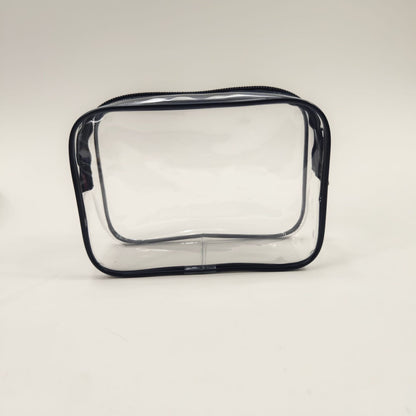 Transparent cosmetic bag