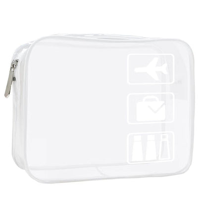 Transparent cosmetic bag