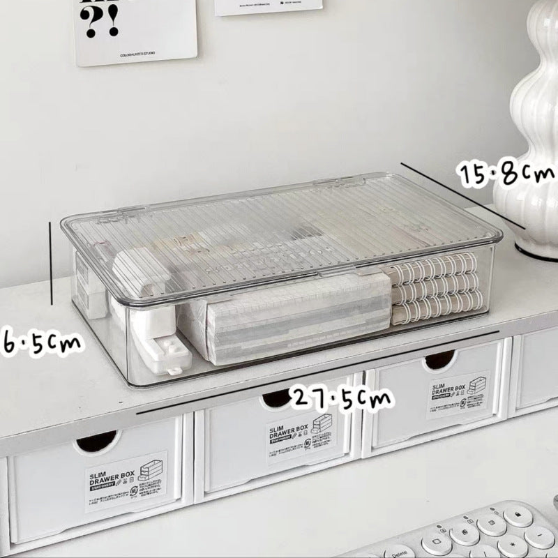 Transparent Cosmetic Organizer Rack