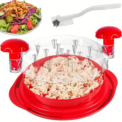 Transparent Cover Chicken Breast Shredder