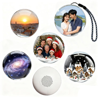 Transparent Crystal Ball Player