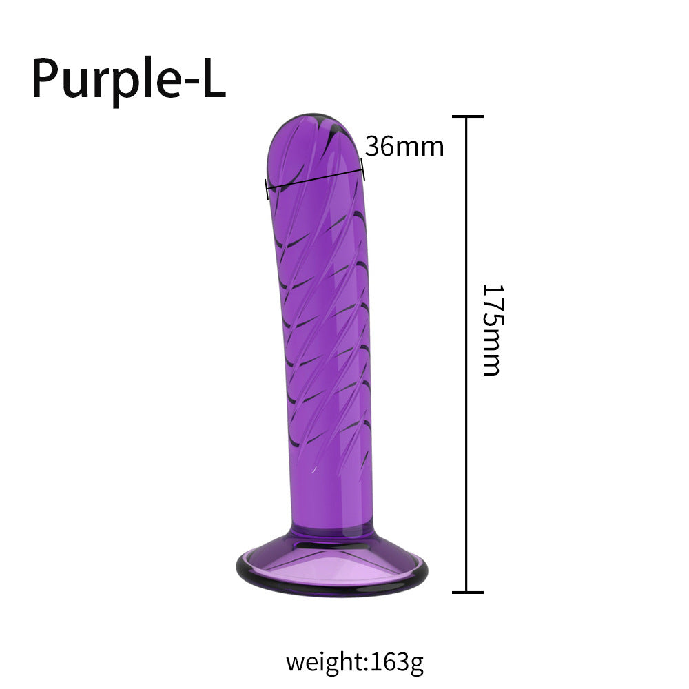 Transparent Crystal Penis Stimulator Adult Sex Toy