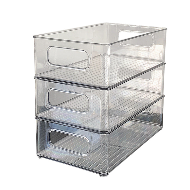 Transparent Desktop Organizer Storage Box