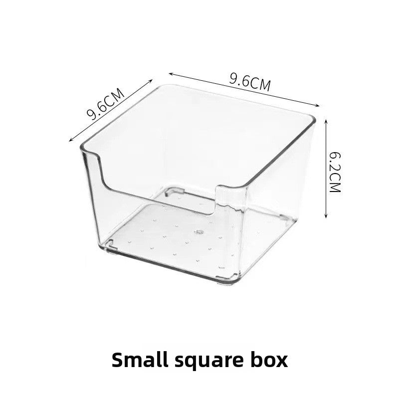 Transparent Desktop Organizer Storage Box