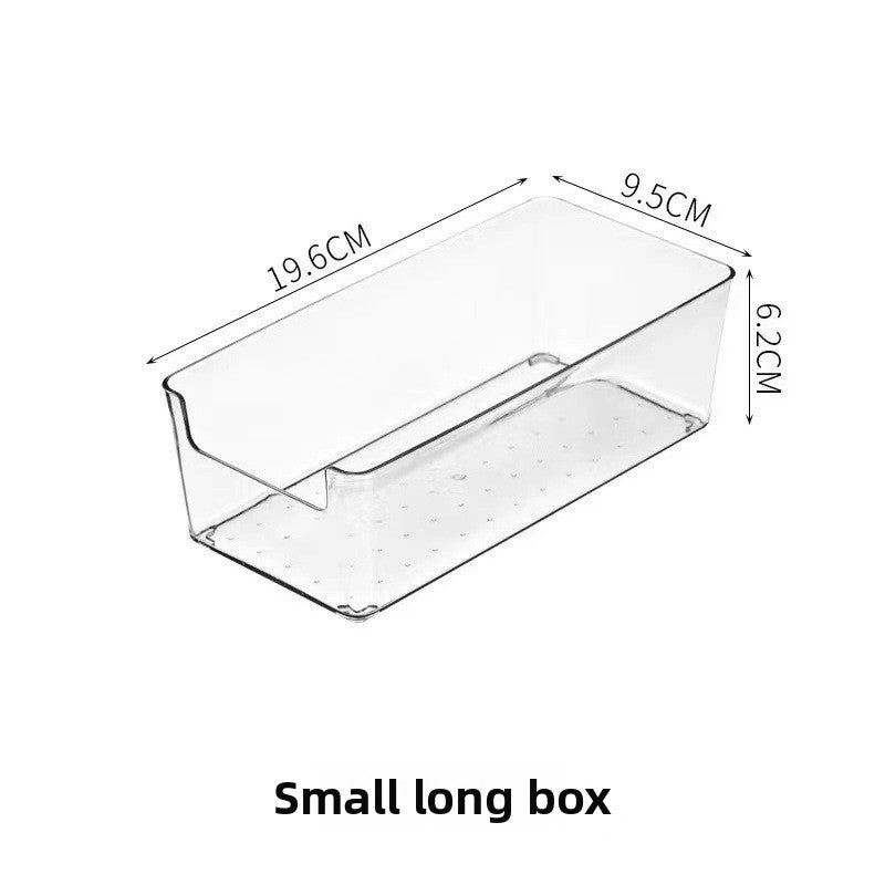 Transparent Desktop Organizer Storage Box