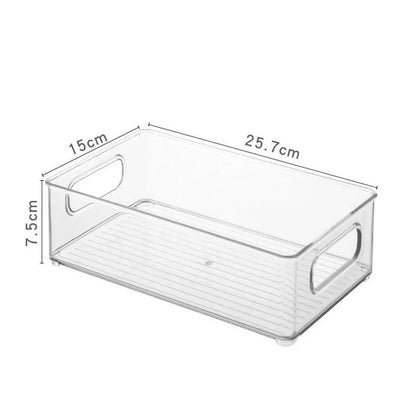 Transparent Desktop Organizer Storage Box