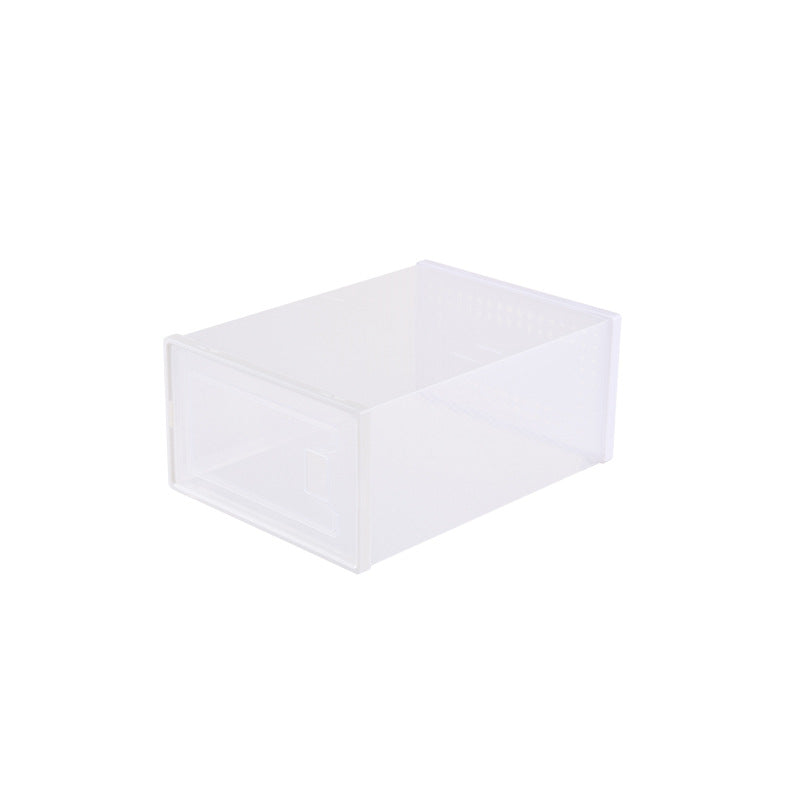 Transparent Door Stackable Shoe Storage Box