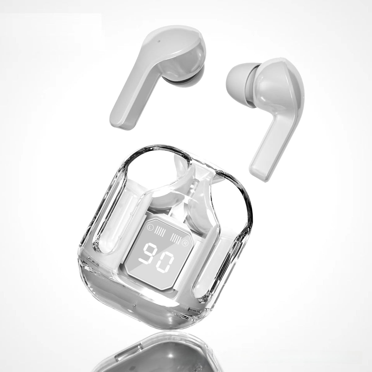 Transparent first-generation Bluetooth headphones