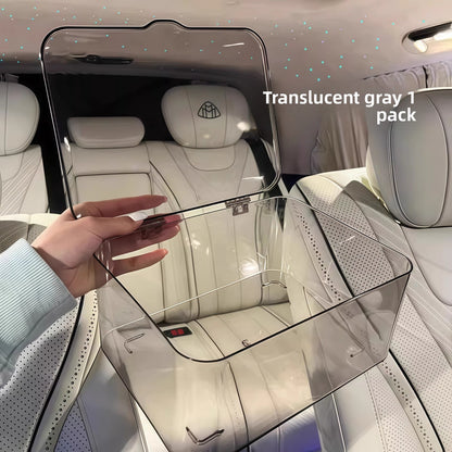 Transparent Flip Top Desktop Storage Box