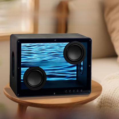 Transparent Floating Lyrics Bluetooth Speaker