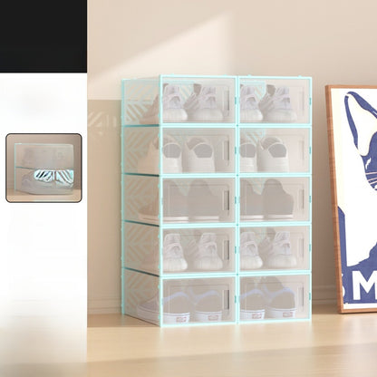 Transparent Foldable Shoe Storage Box