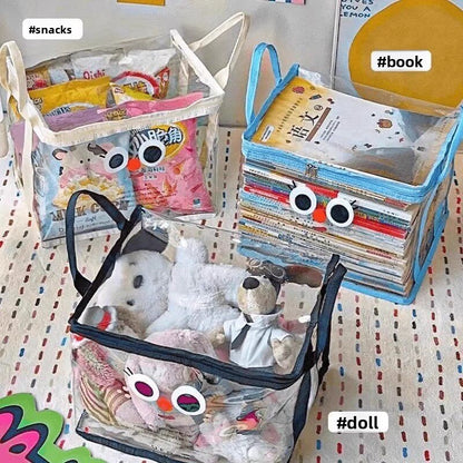 Transparent Foldable Storage Box