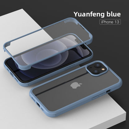 Transparent glass phone case