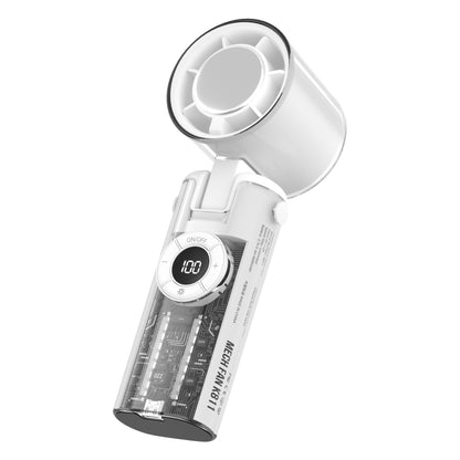 Transparent Handheld Cooling Fan