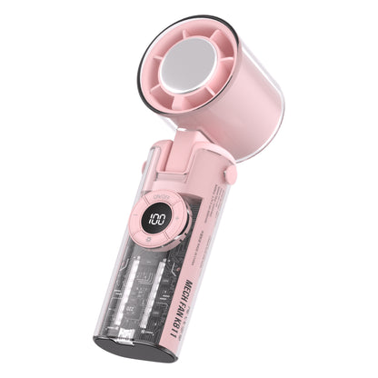 Transparent Handheld Cooling Fan