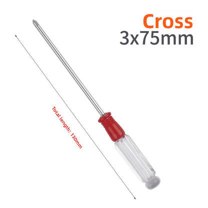 Transparent Handle Magnetic Crystal Screwdriver