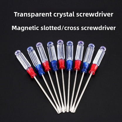 Transparent Handle Magnetic Screwdriver