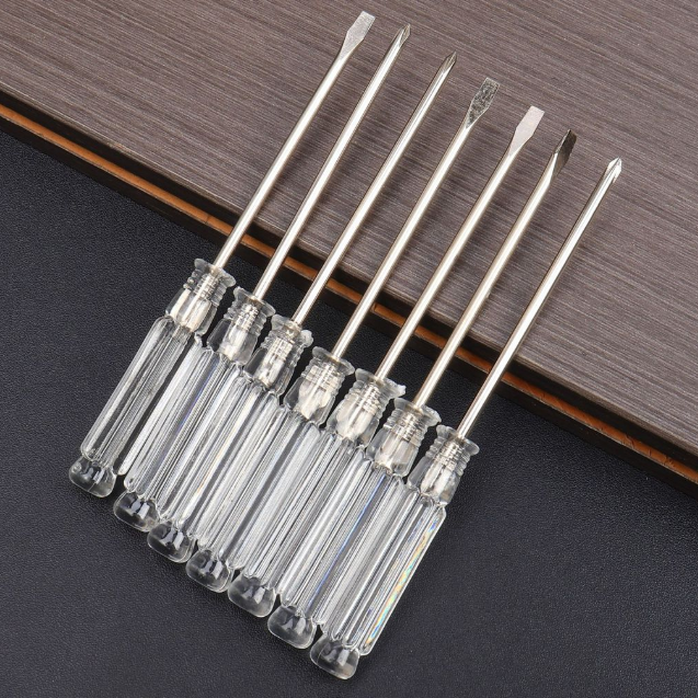 Transparent Handle Magnetic Screwdriver
