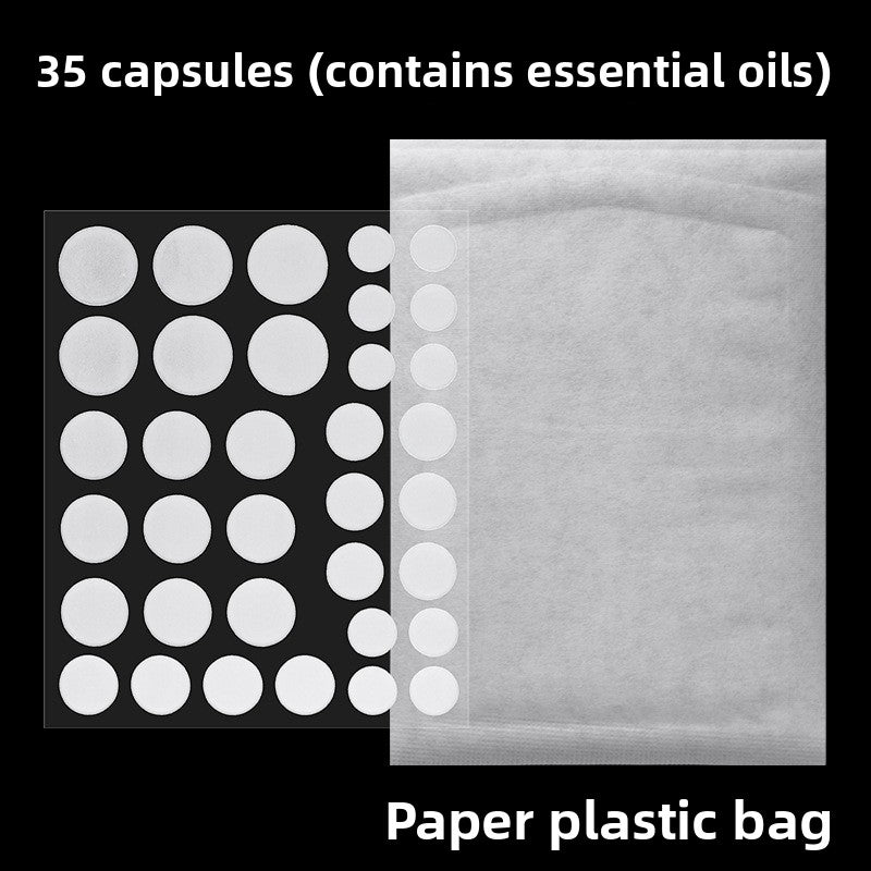 Transparent Hydrocolloid Acne Patches with Essential Oils