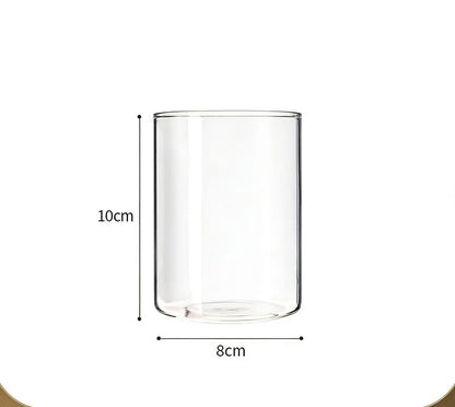 Transparent Hydroponic Flower Vessel