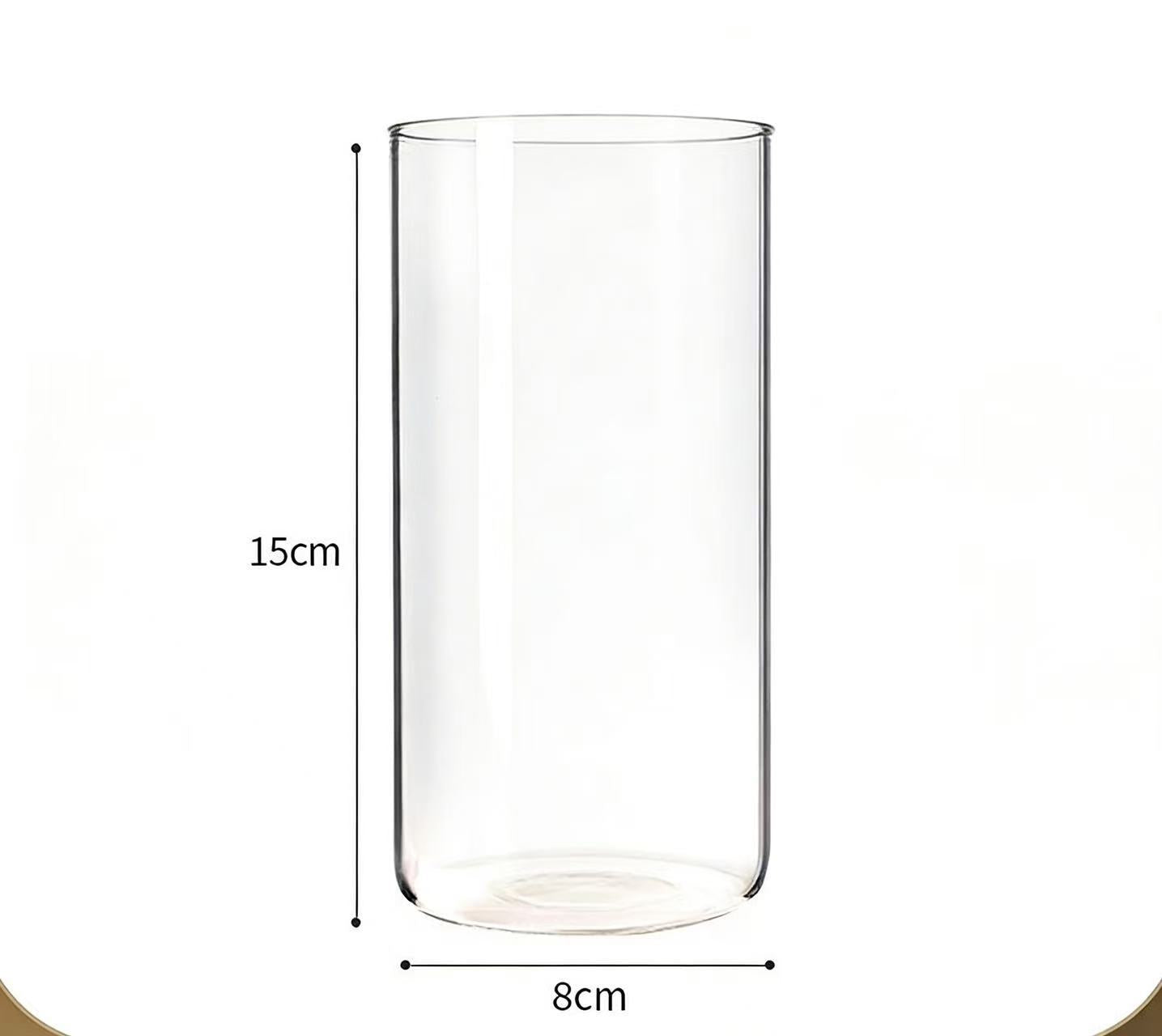 Transparent Hydroponic Flower Vessel
