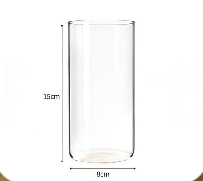 Transparent Hydroponic Flower Vessel