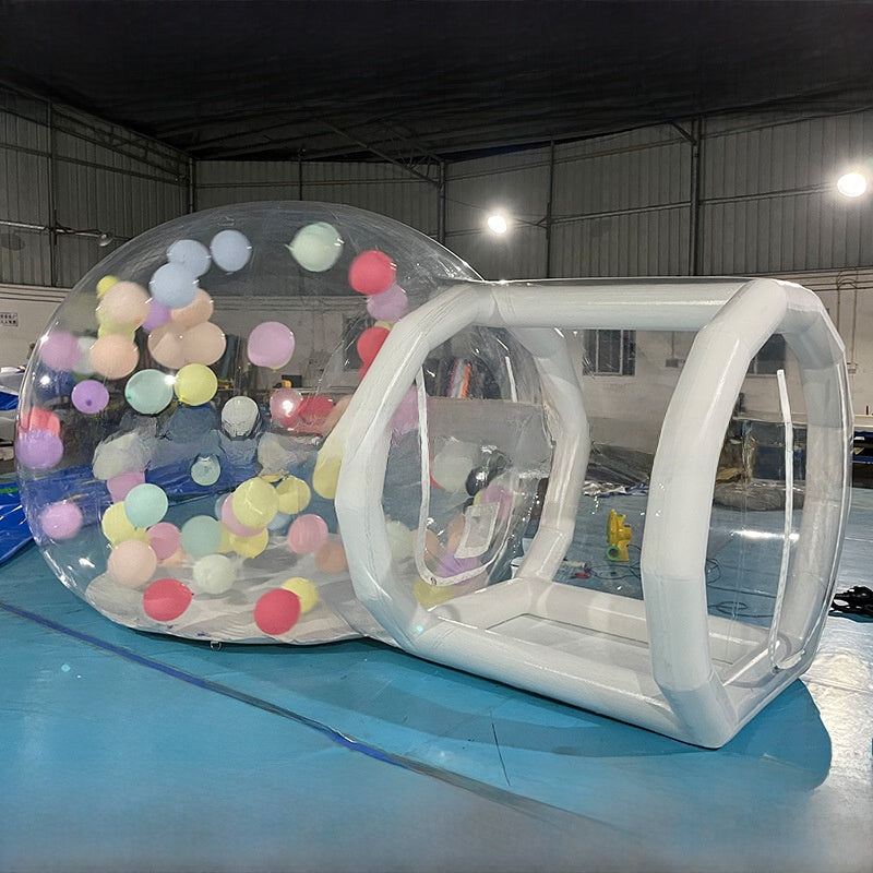 Transparent Inflatable Bubble Trampoline House