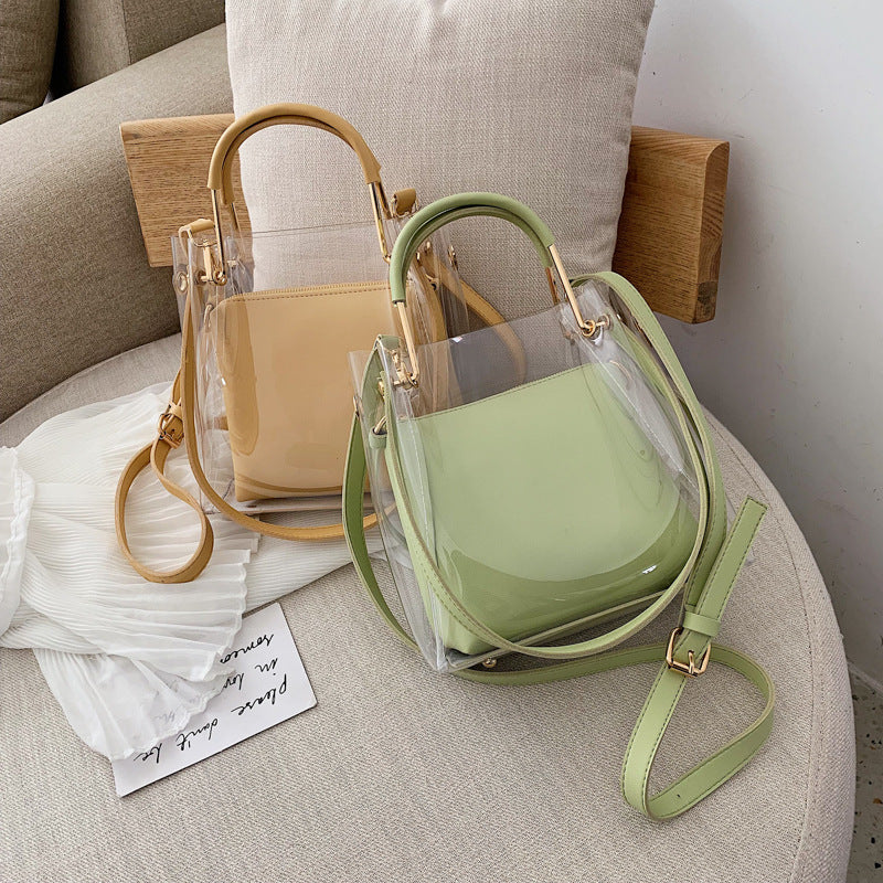 Transparent Jelly Crossbody Bag