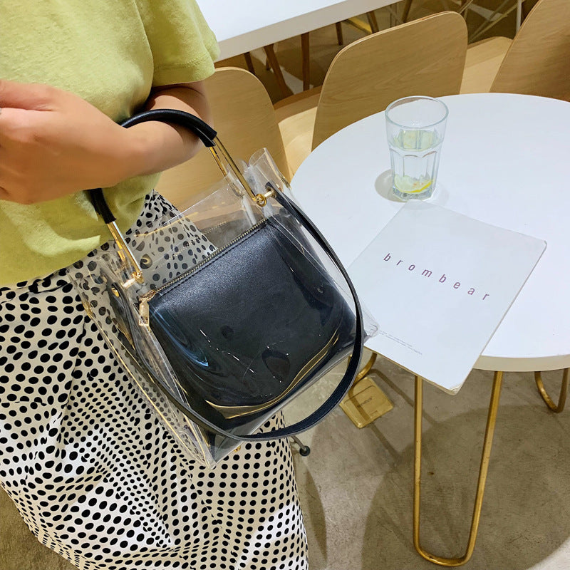 Transparent Jelly Crossbody Bag