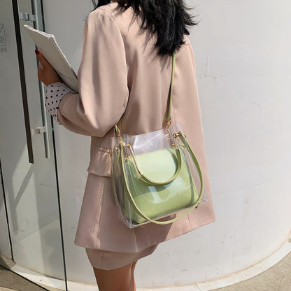 Transparent Jelly Crossbody Bag