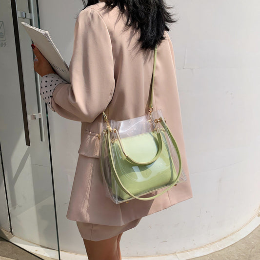Transparent Jelly Crossbody Bag
