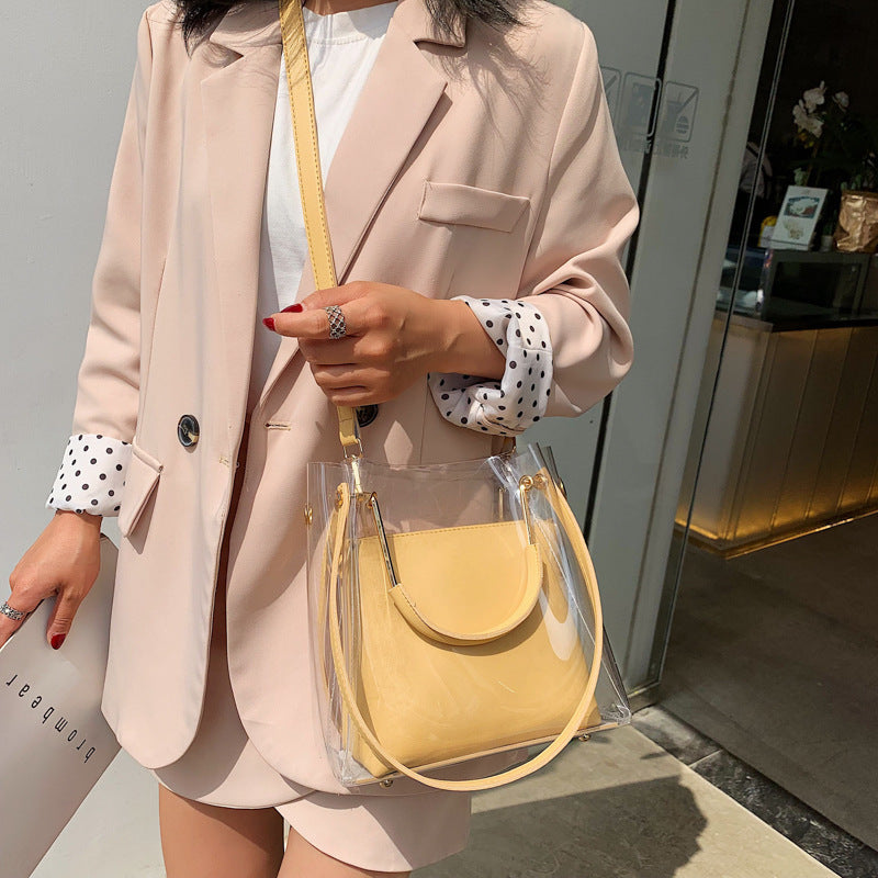 Transparent Jelly Crossbody Bag
