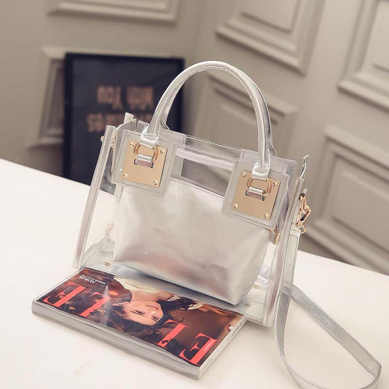 Transparent Jelly Shoulder Bag for Women