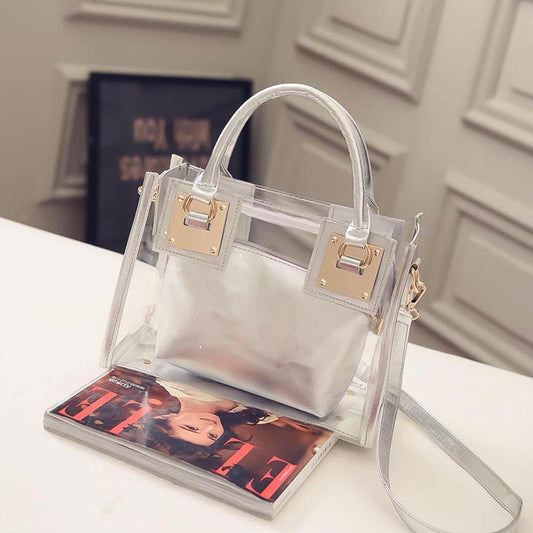 Transparent Jelly Shoulder Bag for Women