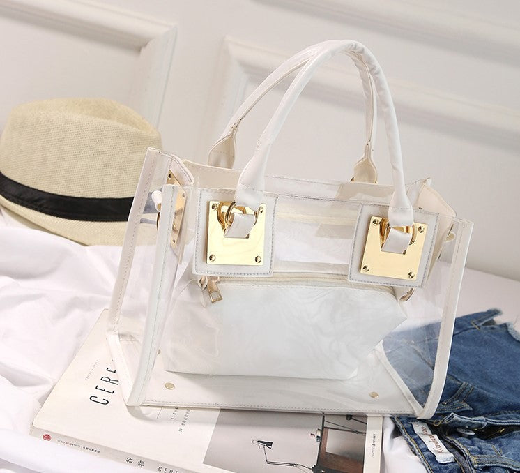 Transparent Jelly Shoulder Bag for Women