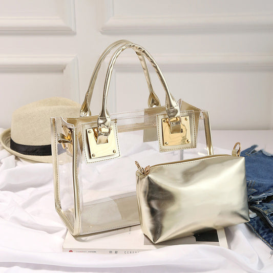 Transparent Jelly Shoulder Bag for Women