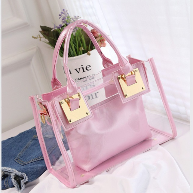 Transparent Jelly Shoulder Bag for Women