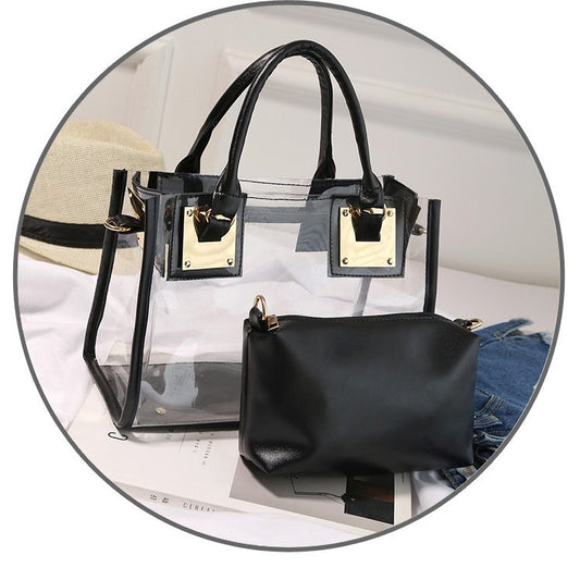 Transparent Jelly Shoulder Bag for Women