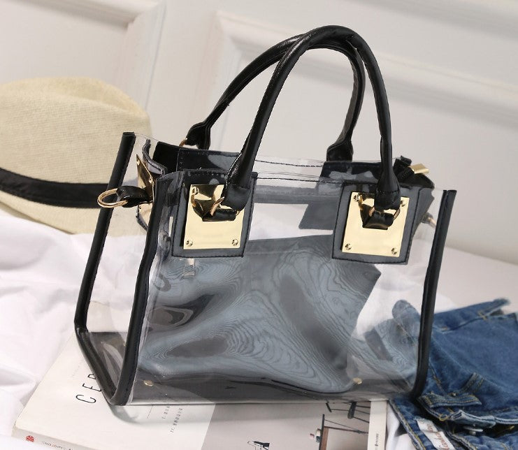 Transparent Jelly Shoulder Bag for Women