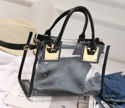 Transparent Jelly Shoulder Bag for Women