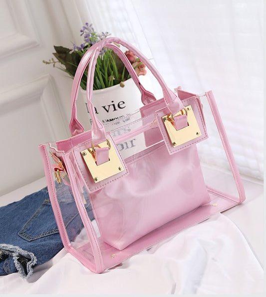 Transparent Jelly Shoulder Bag for Women