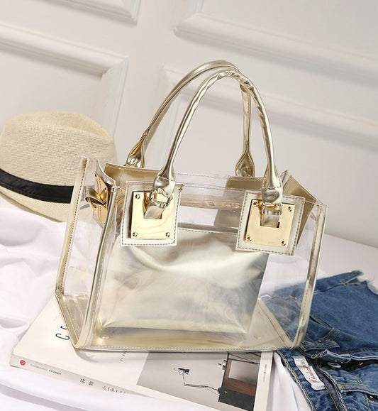 Transparent Jelly Shoulder Bag for Women